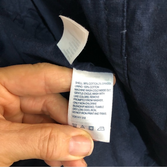 Nautica Women’s Jacket Coat Raglan Sleeve Lined Drawstring Waist Cargo Style - Picture 9 of 10